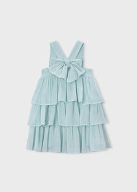 Mayoral Kız Çocuk Şifon Elbise Mint