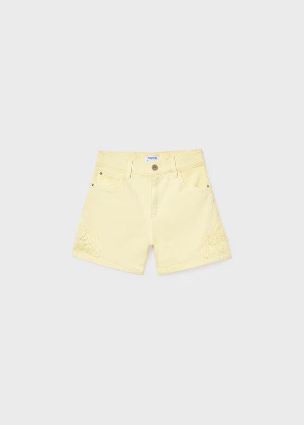 Mayoral Kız Çocuk Şort Sarı