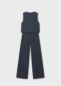 Mayoral Kız Çocuk Yelekli Takım Lacivert