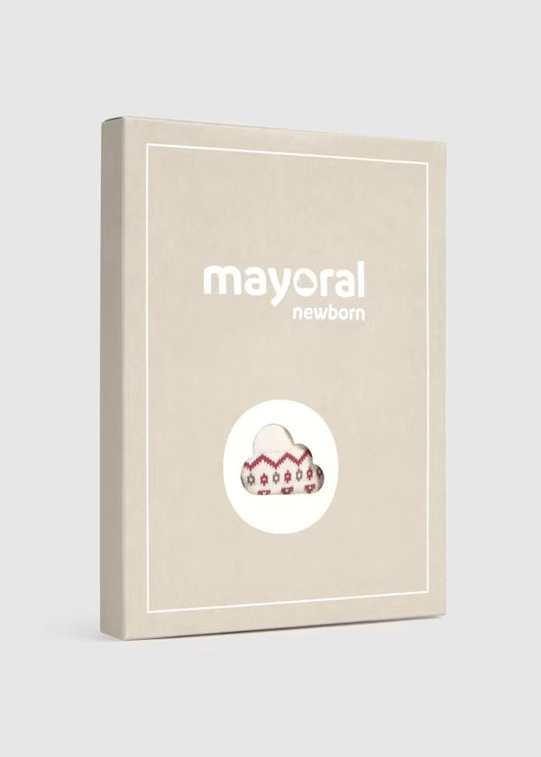 Mayoral Yenidoğan Erkek Triko Tulum Takım Bordo