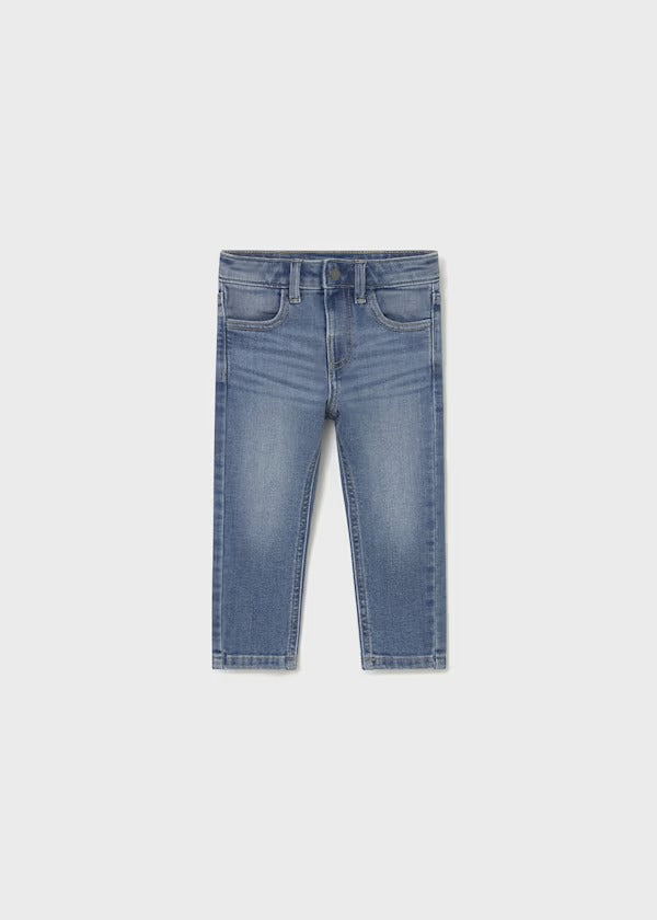 Mayoral Erkek Bebek Slim Fit Jean Pantolon Açık Mavi