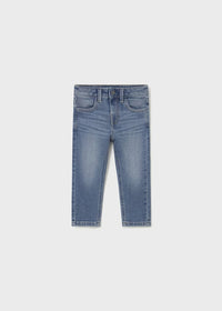 Mayoral Erkek Bebek Slim Fit Jean Pantolon Açık Mavi