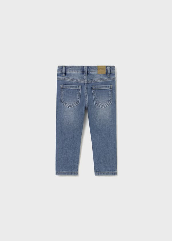 Mayoral Erkek Bebek Slim Fit Jean Pantolon Açık Mavi