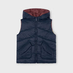 Mayoral Erkek Çocuk Çift Taraflı Anorak Yelek Lacivert Bordo