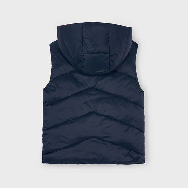 Mayoral Erkek Çocuk Çift Taraflı Anorak Yelek Lacivert Bordo