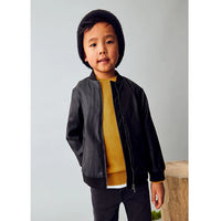 Mayoral Erkek Çocuk Deri Ceket Siyah