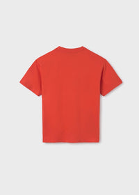 Mayoral Erkek Çocuk Kısa Kol Tshirt Baskılı Turuncu