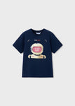 Mayoral Erkek Çocuk Kısa Kol Tshirt Robot Baskılı