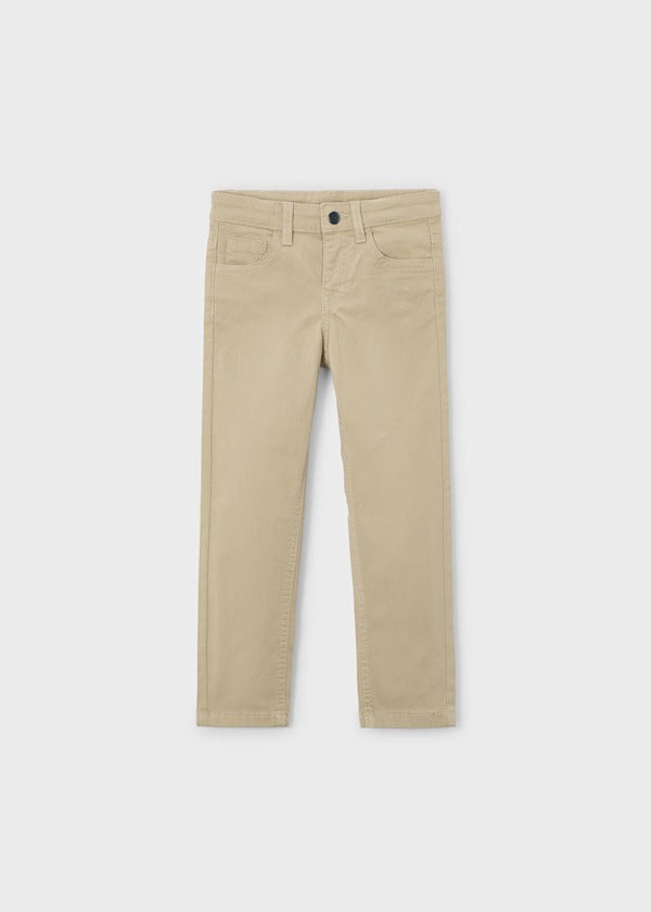 Mayoral Erkek Çocuk Slim fit Kesim Pantolon Krem