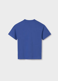 Mayoral Erkek Çocuk Tshirt Logo Baskılı Mavi