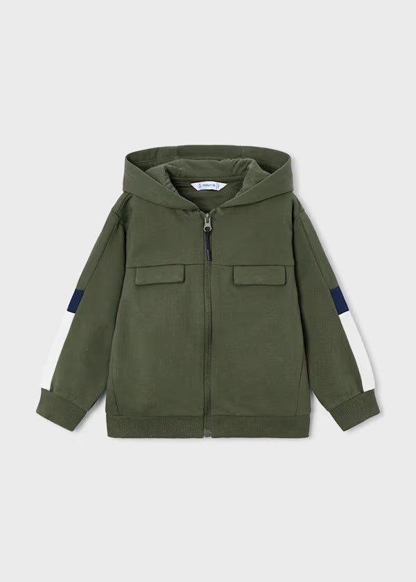 Mayoral Erkek Çocuk Üçlü Eşofman Takımı Kapüşonlu Haki