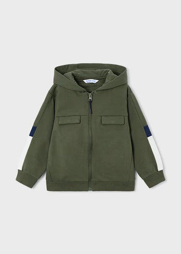 Mayoral Erkek Çocuk Üçlü Eşofman Takımı Kapüşonlu Haki