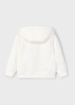 Mayoral Erkek Çocuk Uzun Kol Kapüşonlu Sweatshirt Beyaz