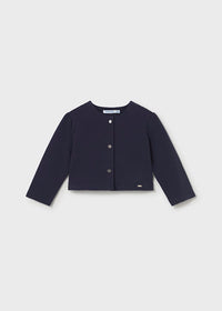 Mayoral Kız Bebek Bluz Ceket Etek Üçlü Set Lacivert