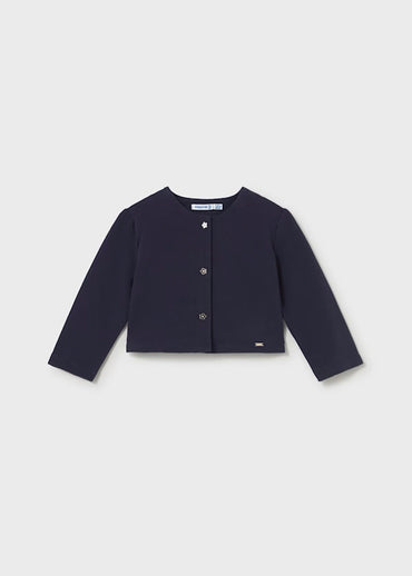 Mayoral Kız Bebek Bluz Ceket Etek Üçlü Set Lacivert