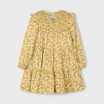 Mayoral Kız Çocuk Elbise Sarı Çiçekli