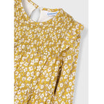 Mayoral Kız Çocuk Elbise Sarı Çiçekli
