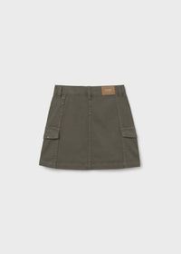 Mayoral Kız Çocuk Etek Cepli Haki