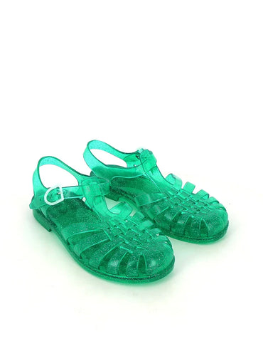 Meduse Yetişkin Sandalet Sun Vert Paillete Yeşil