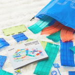 Mideer Magnetic Tiles Arabalı Yarış Pisti