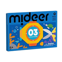 Mideer Zeka Oyunu Kitabı Kağıt Kesme Etkinlikleri 3. Seviye