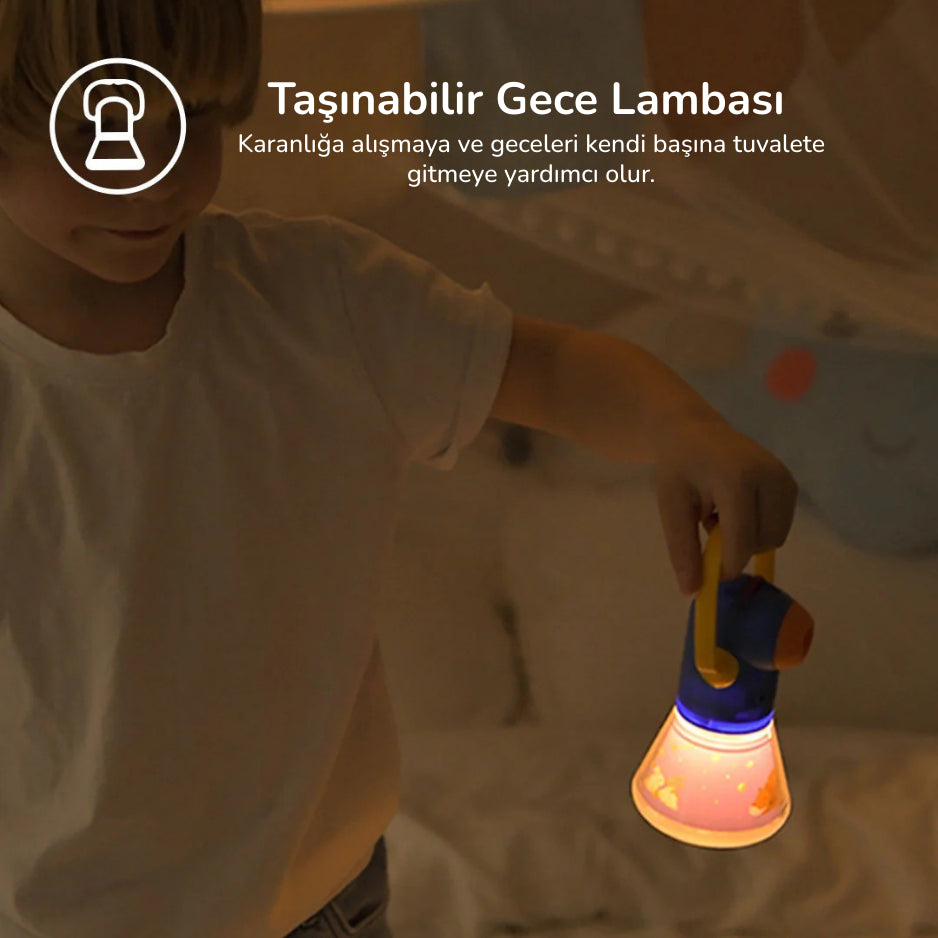 Mideer Masal Projektörü Kids Storybook Torch (4’ü 1 Arada)