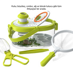 Mideer Mini Kaşif Gözlem Kutusu  Büyüteçli Doğa Keşif Seti