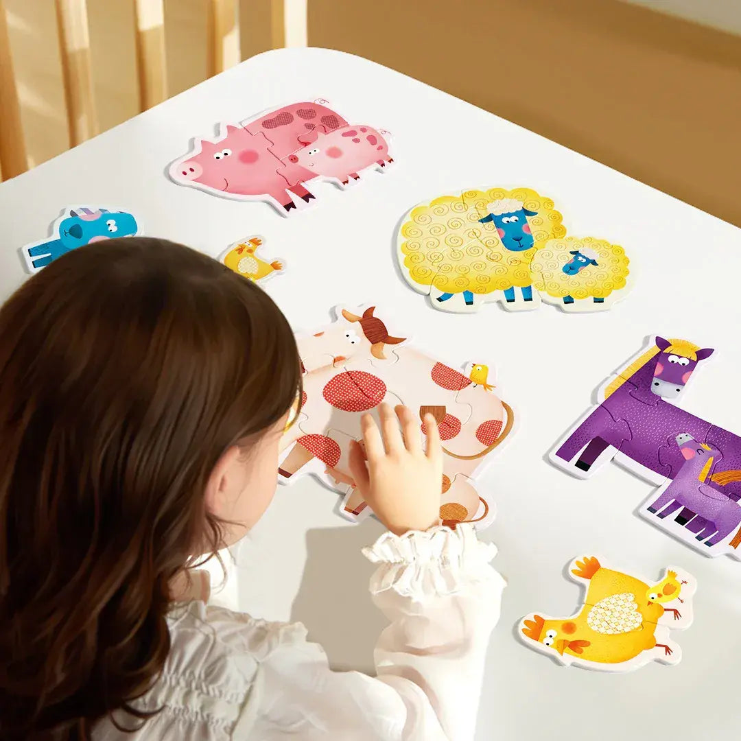 Mideer My First Puzzle Çiftlik Hayvanları Yapbozu