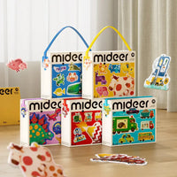 Mideer My First Puzzle Hareketli Arabalar