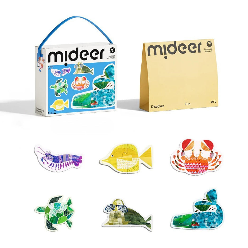 Mideer My First Puzzle Okyanus Hayvanları