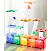 Mideer Renkli Magnetic Tiles Parkur 100 Parça