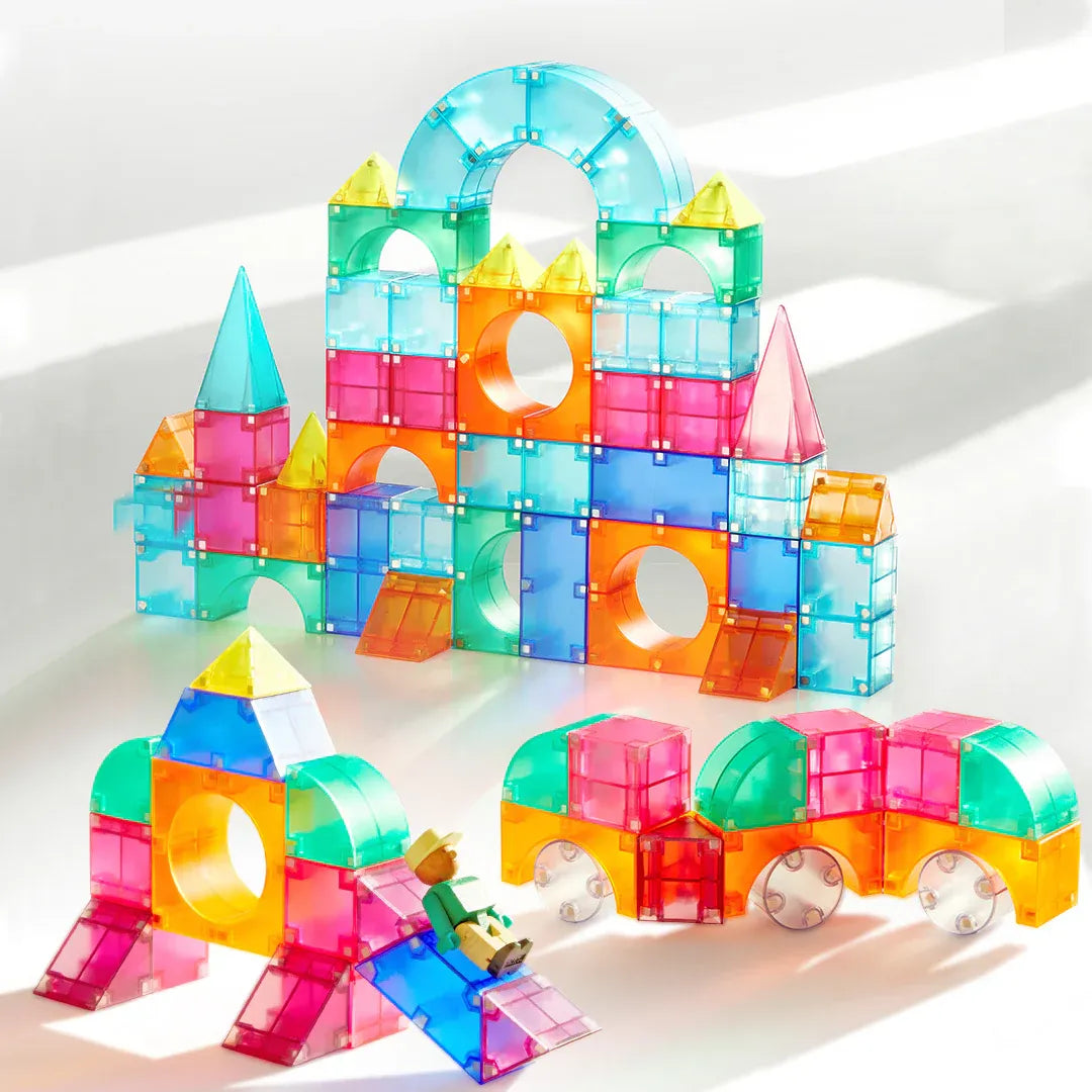 Mideer Yaratıcı Manyetik İnşaat Blokları 46 Parça