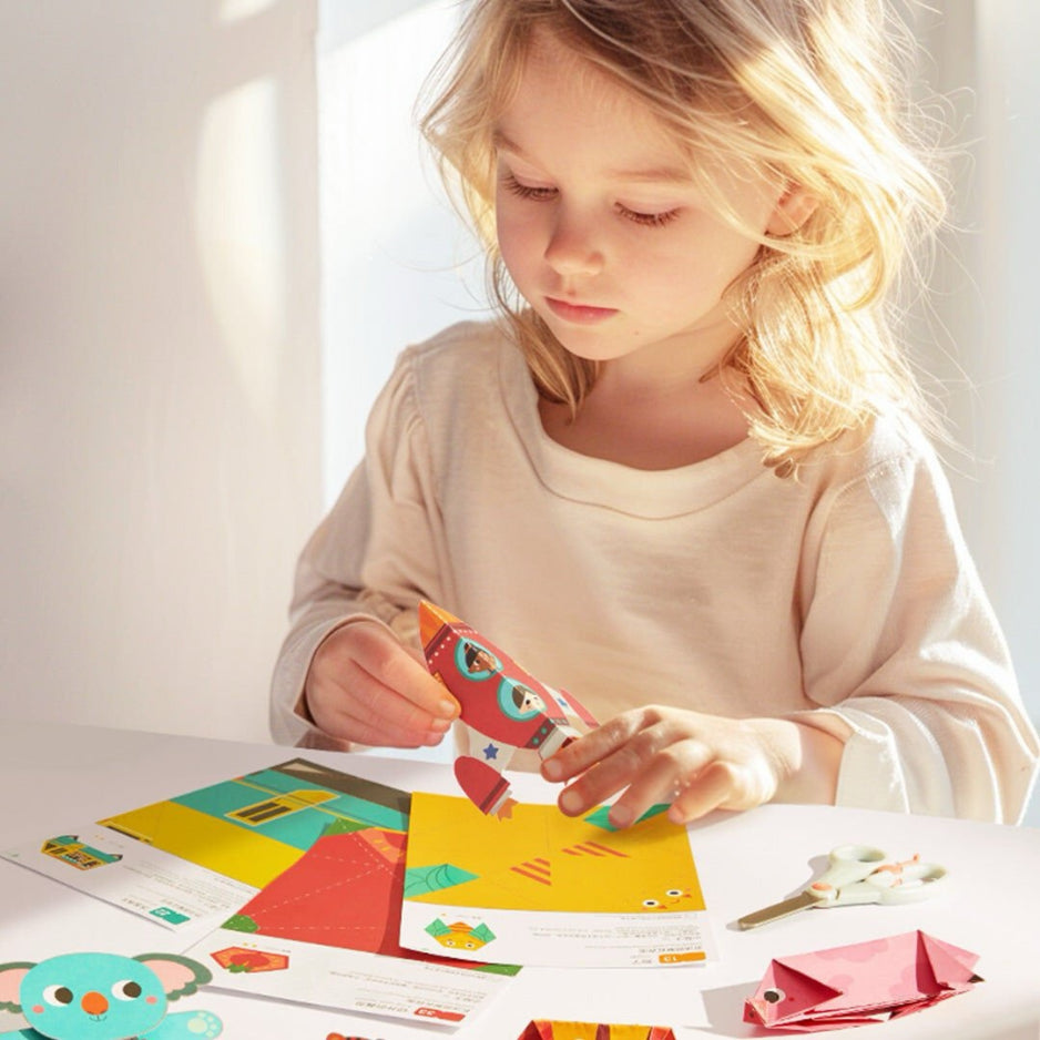 Mideer Zeka Oyun Kitabı Origami Etkinlikleri 1. Seviye