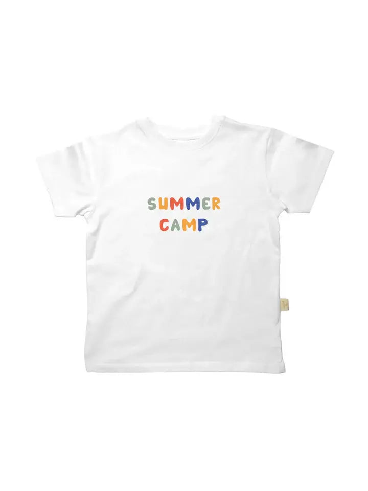 Miela Kids Kısa Kollu Tshirt Summer Camp