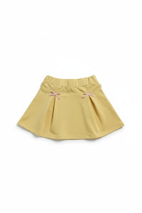 Miela Kids Kurdela Detaylı Etek Butter Yellow