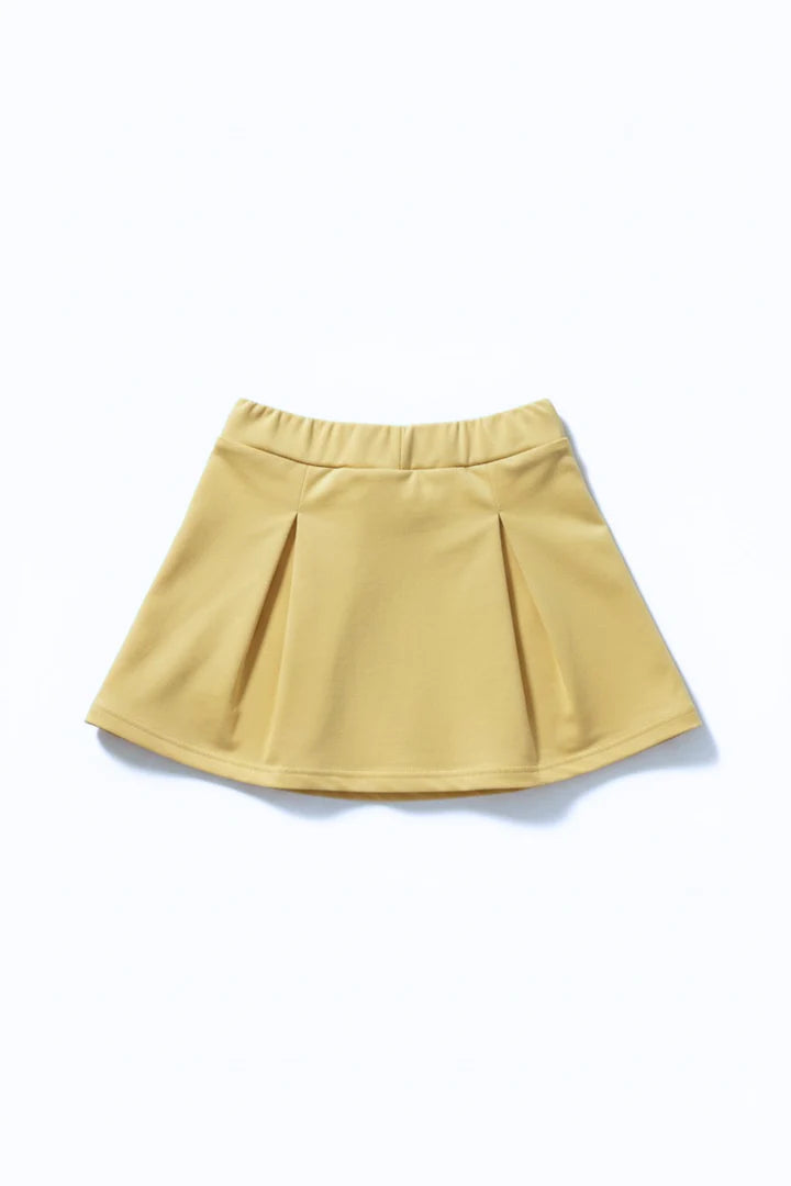 Miela Kids Kurdela Detaylı Etek Butter Yellow