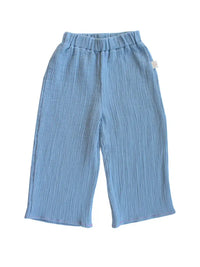 Miela Kids Müslin Crop Set Flouncy Sky Blue