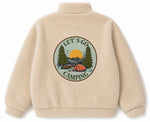Miela Kids Peluş Bomber Ceket Bej Camper