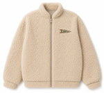 Miela Kids Peluş Bomber Ceket Bej Camper