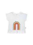 Miela Kids Rainbow Fringe TShirt