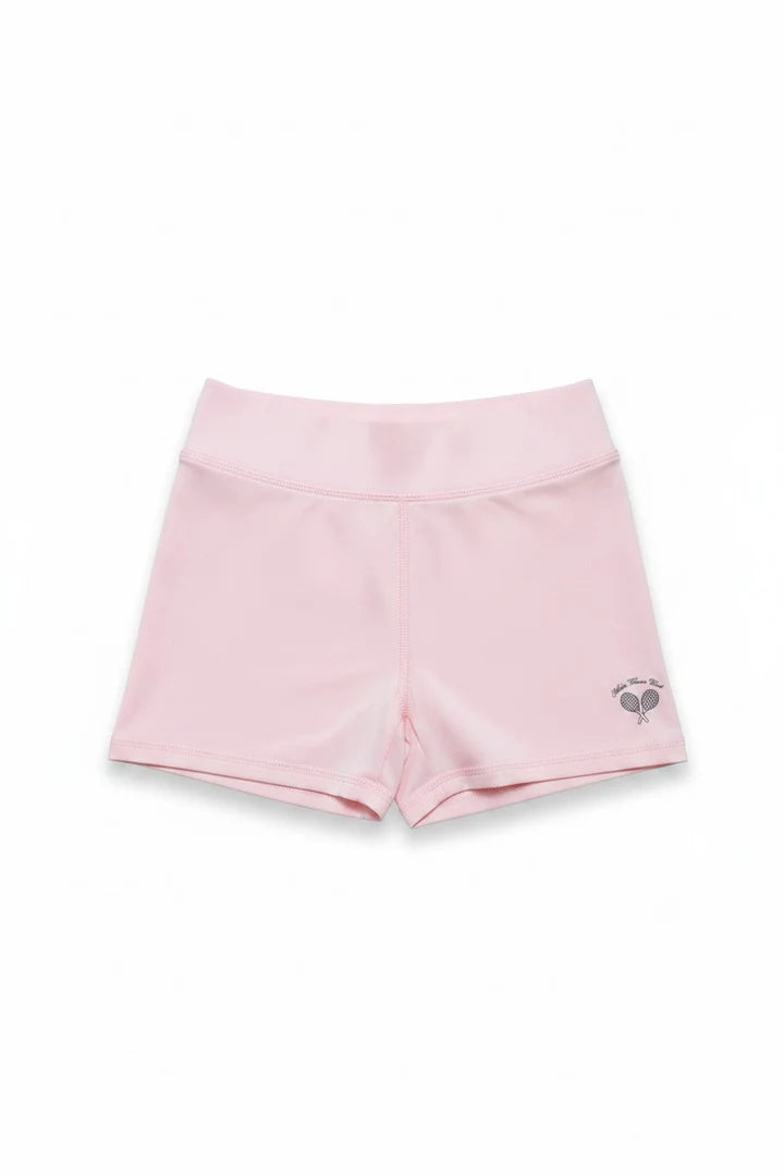 Miela Kids Tennis Club Kız Çocuk Biker Tayt Candy Pink
