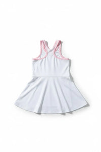 Miela Kids Tennis Club Kız Çocuk Tenis Elbisesi Beyaz