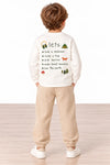 Miela Kids Uzun Kollu Tshirt Beyaz Camp Checklist