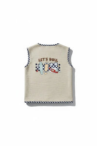 Miela Kids Let's Roll Kapitone Yelek Bej