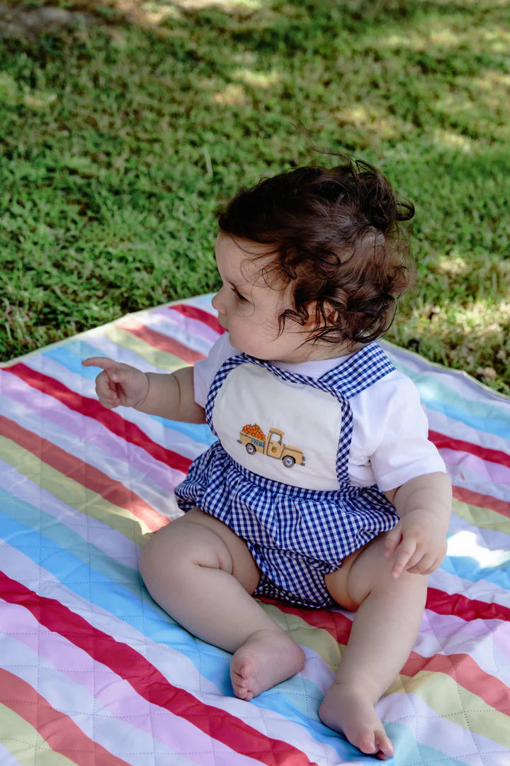 Miela Kids Peach Truck Ekose Salopet
