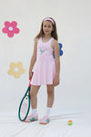 Miela Kids Tennis Club Kız Çocuk Tenis Elbisesi Pembe