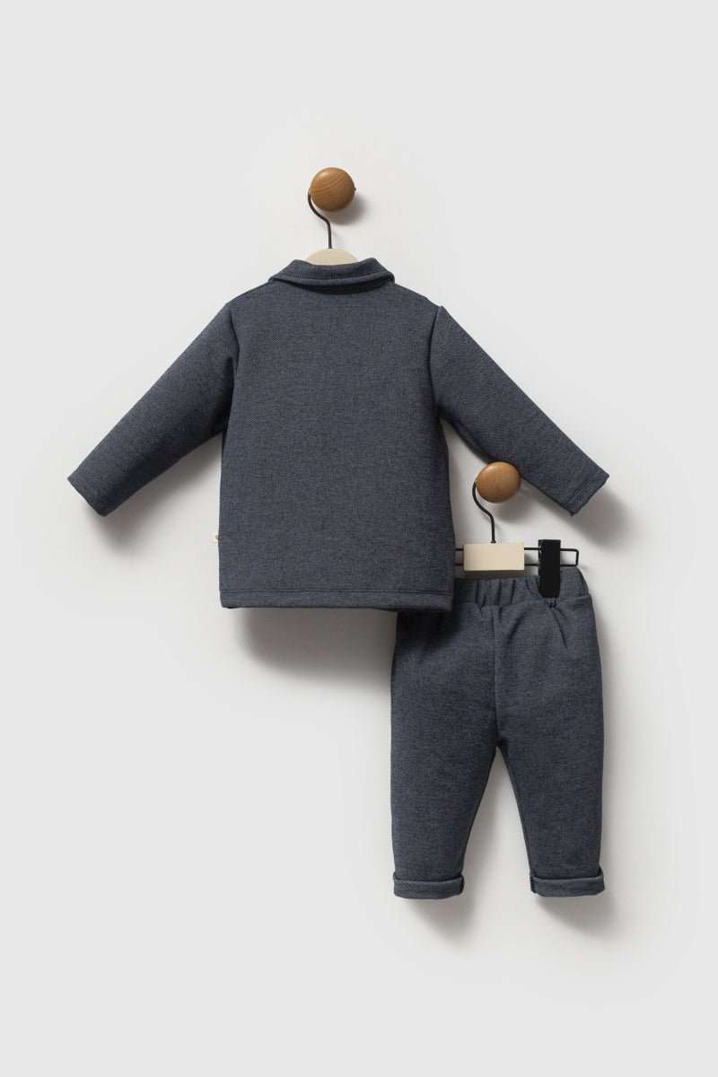 Moi Noi Denim Ceketli Takım