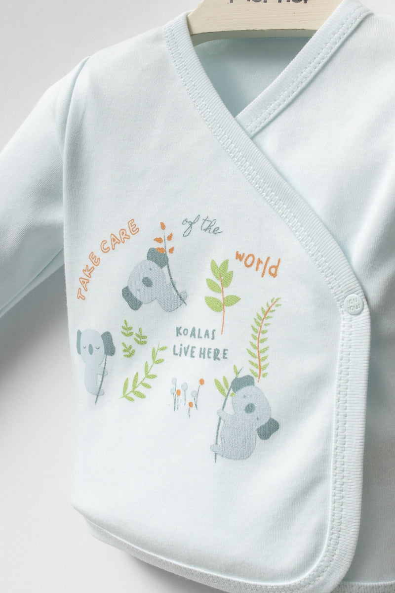 Moi Noi Hatane Çıkış Seti 5'li Set Koala Mavi