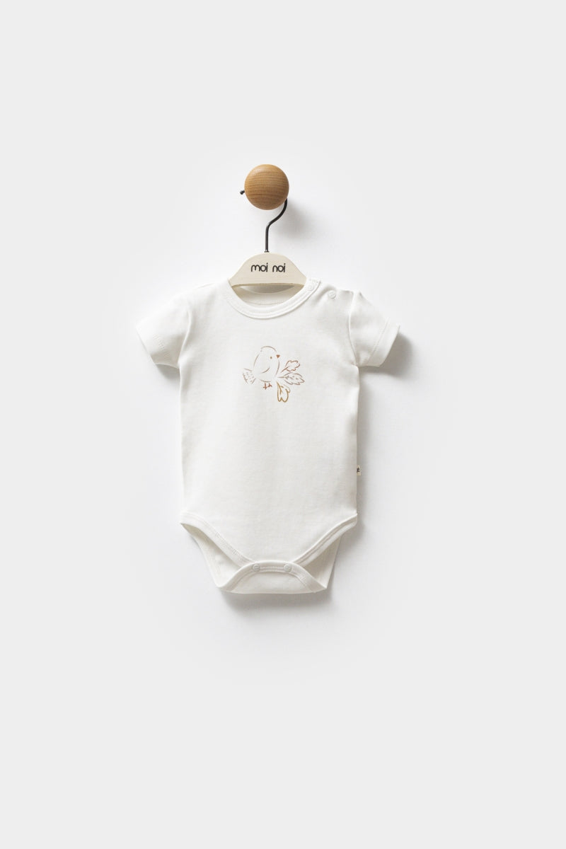 Moi Noi Şapka Tulum Body Takım Sonbahar Sarı