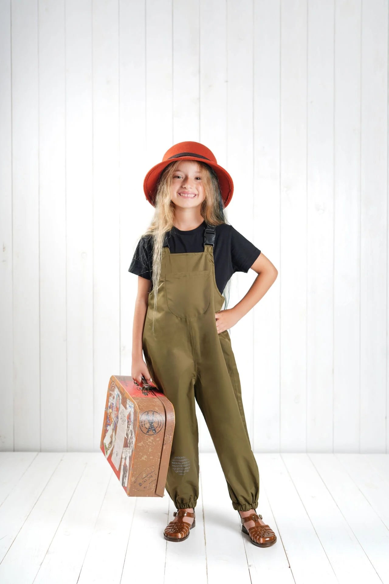 NiceKids Çocuk Yağmur Tulumu Haki